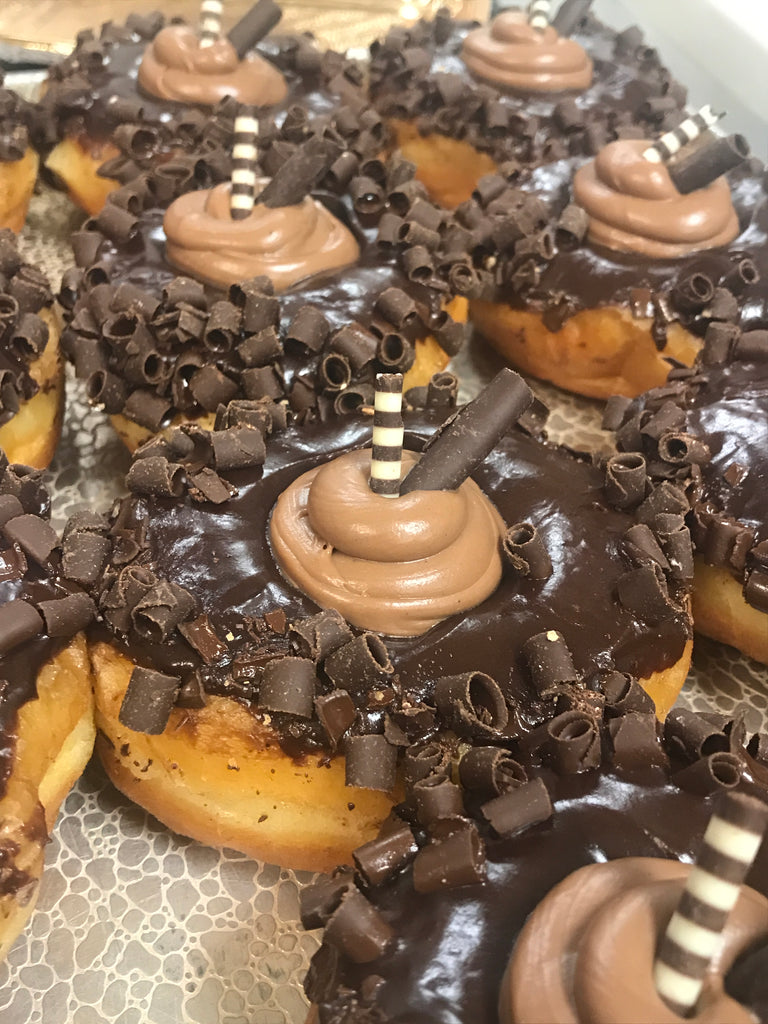 Chocolate Custard Hollywood Donut