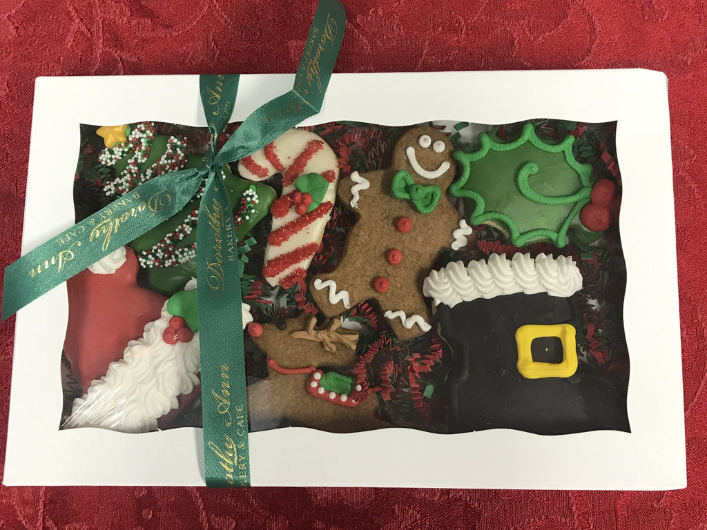 Jolly Christmas Gift Cookie Box