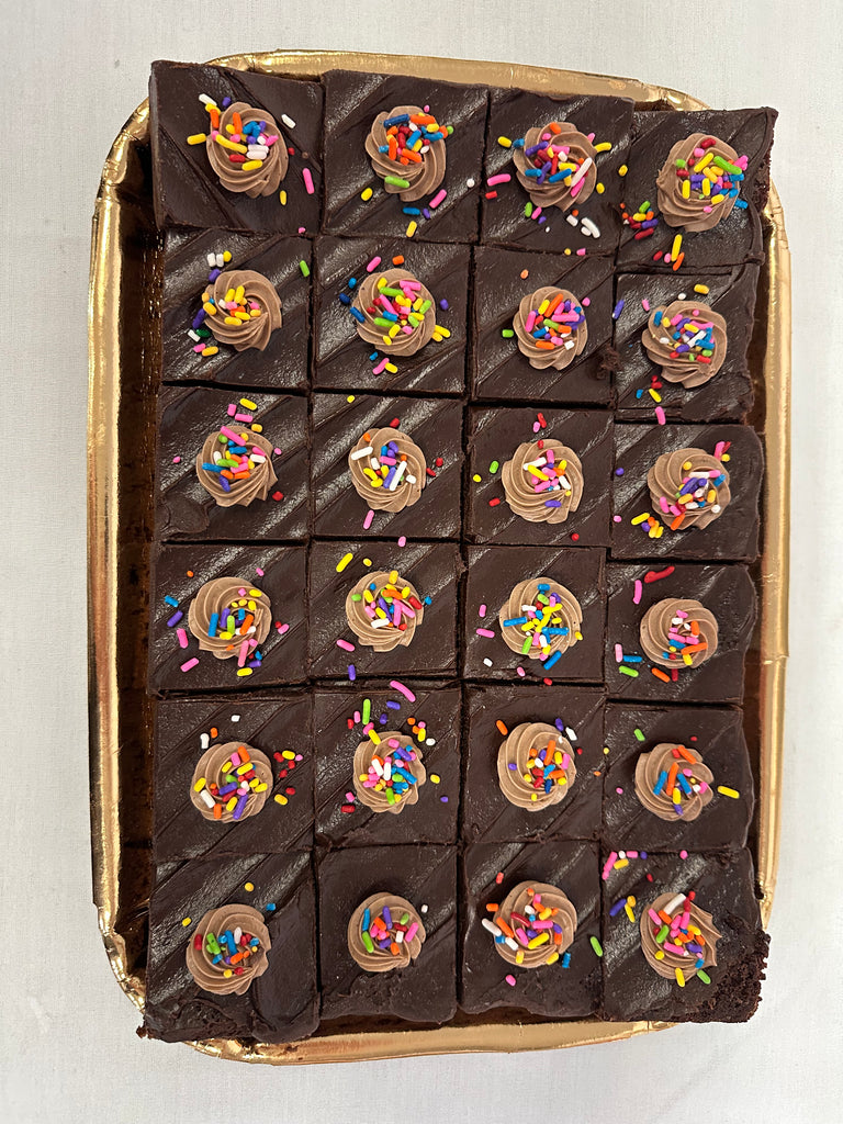 Sprinkle Brownie Tray (24 Brownies)