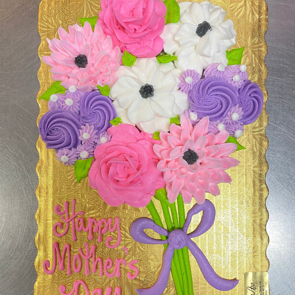 Mother's Day Floral Cupcake Bouquet