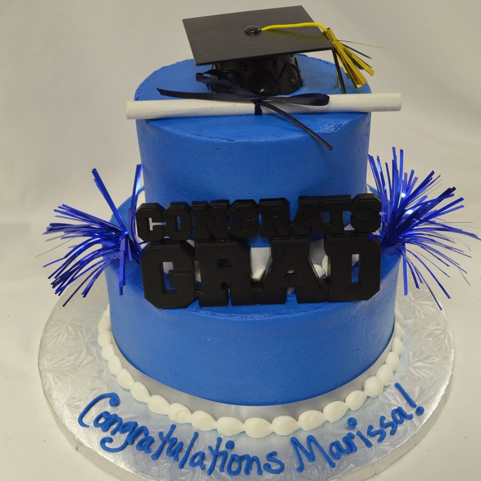 Grad Cake Tiered Graduation Cake Designs