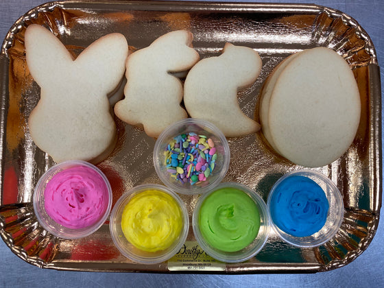 Decorate Cookies for the Easter bunny