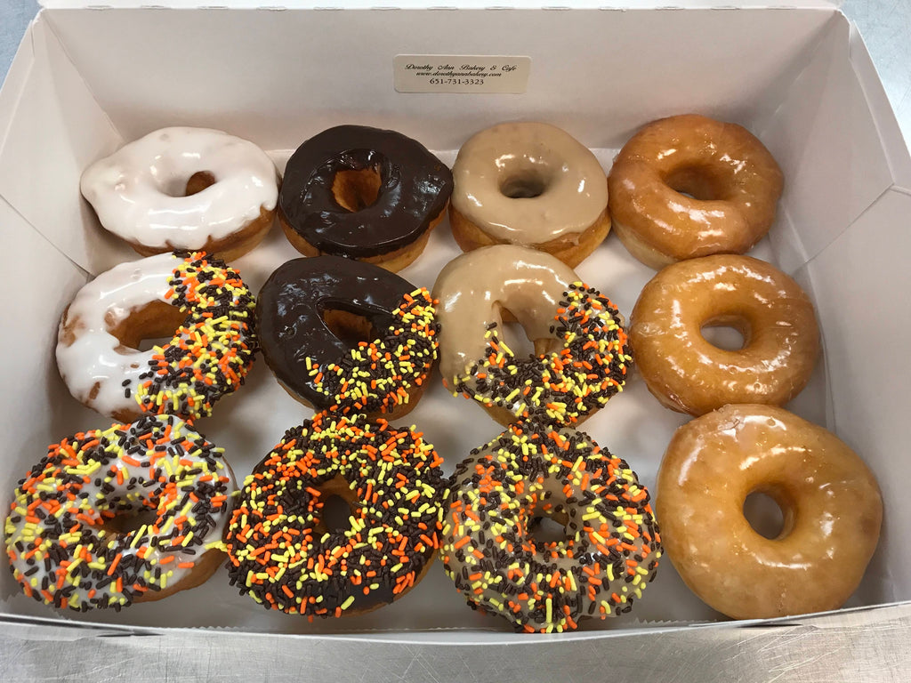 Fall Raised Donut Dozen Box