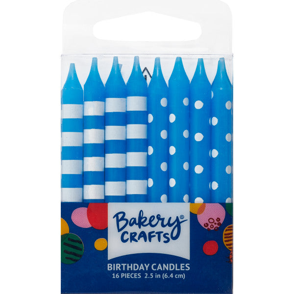 Stripes and Dots Candles