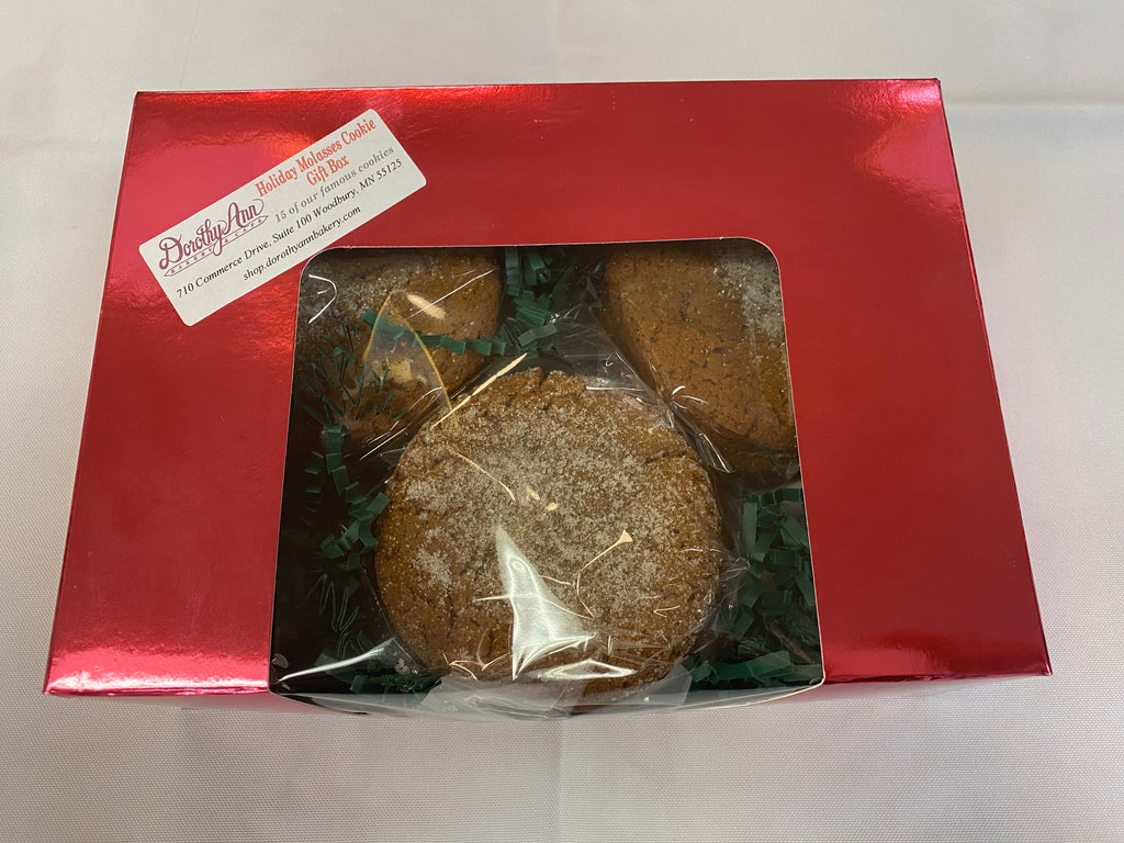 Holiday Molasses Cookie Gift Box