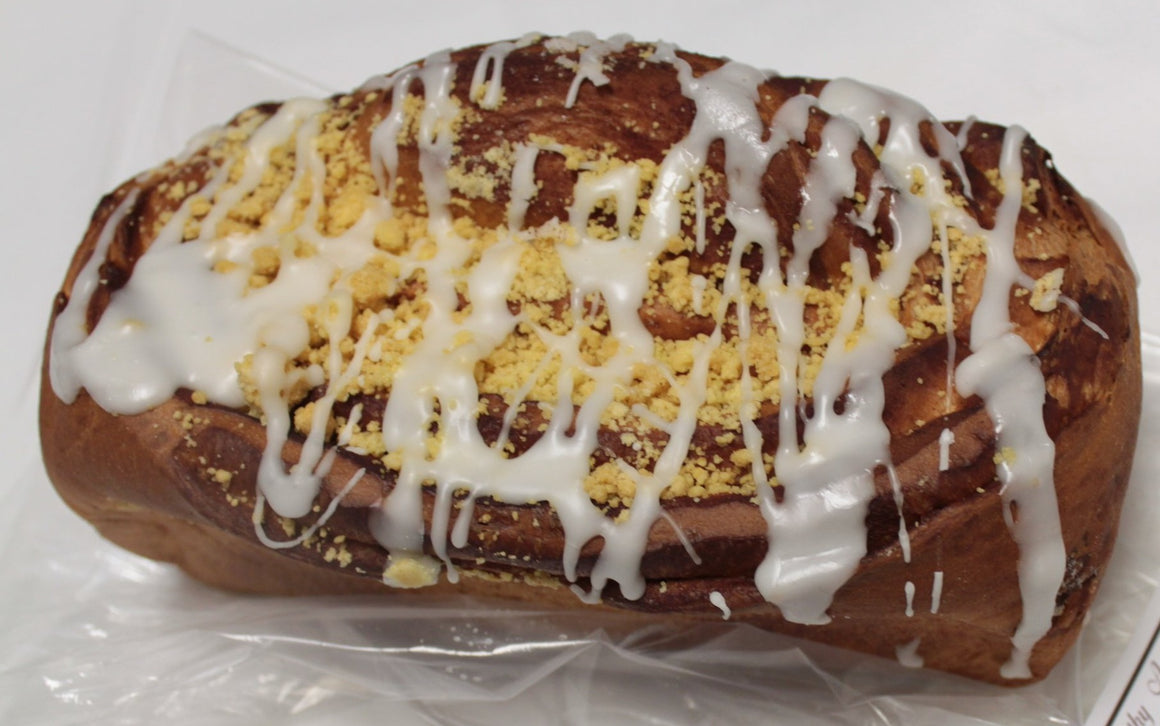 Frosted Cinnamon Bread