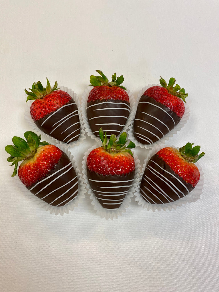Chocolate Dipped Strawberries 6 pack for Mother's Day